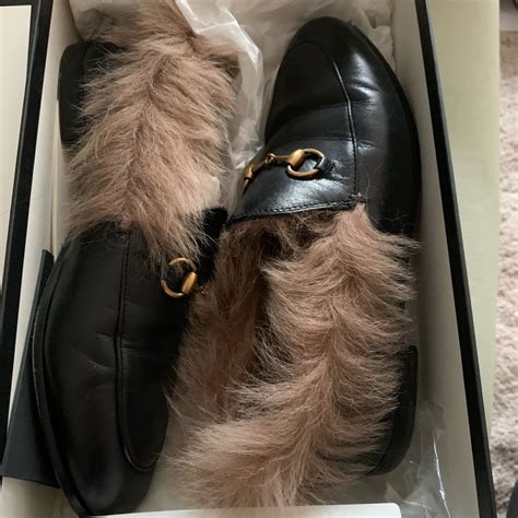 how to clean gucci fur loafers